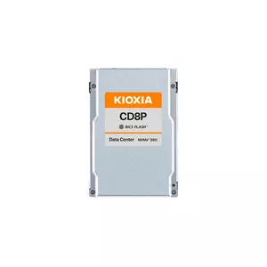 SSD 2,5" PCIe 5.0 NVMe Kioxia 30,7 ТБ (30720 GB) — форм-фактор 2,5", PCIe Gen5, NVMe 2.0