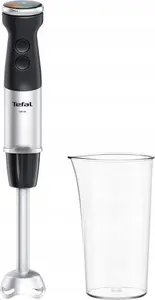 Погружной блендер Tefal Quickchef+ HB671830 — 1000 Вт, стальной вал, кувшин 0,8 л, сенсорное управление