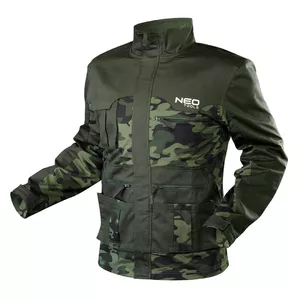 Куртка NEO tools 81-211-M, рабочая куртка, размер M, полиэстер-хлопок, плотность ткани 255 г/м²