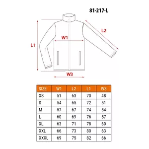 Куртка NEO tools 81-217-L, рабочая куртка размер L, хлопок 210 г/м²