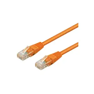 Networking Cable Goobay 0.25m 2xRJ-45 Cat6 Orange