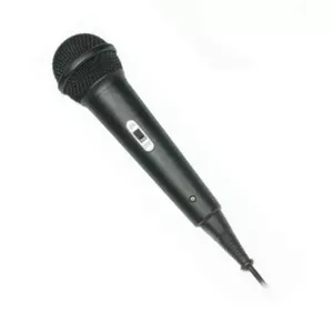 Vivanco DM 10, Dynamic microphone (mono) Black