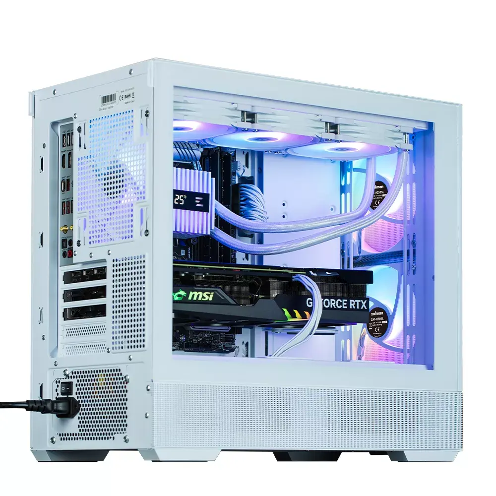 Компьютерный корпус Zalman P30 Air White Photo 4
