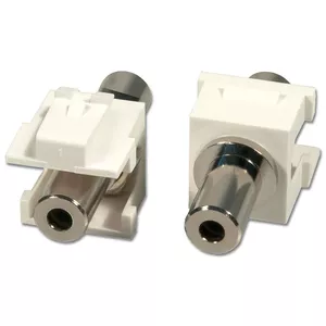Stereo Keystone 3.5mm F/F Lindy 60528
