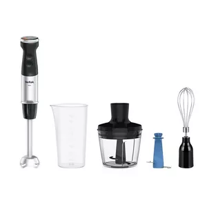 Rokas blenderis Tefal Quickchef+ HB67E830 1000W 4in1 — iegremdējamais blenderis ar daudzfunkcionaliem piederumiem