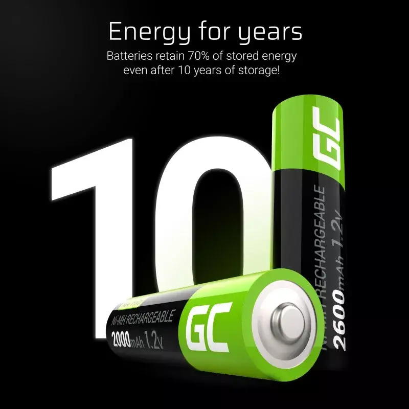 Green Cell GR10 AA NiMH 1.2 V 16 pcs Photo 2