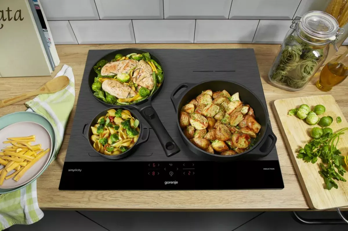 Indukcijas plīts virsma Gorenje GI6421SYB Photo 5