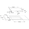 Indukcijas plīts virsma Gorenje GI6421SYB Photo 2