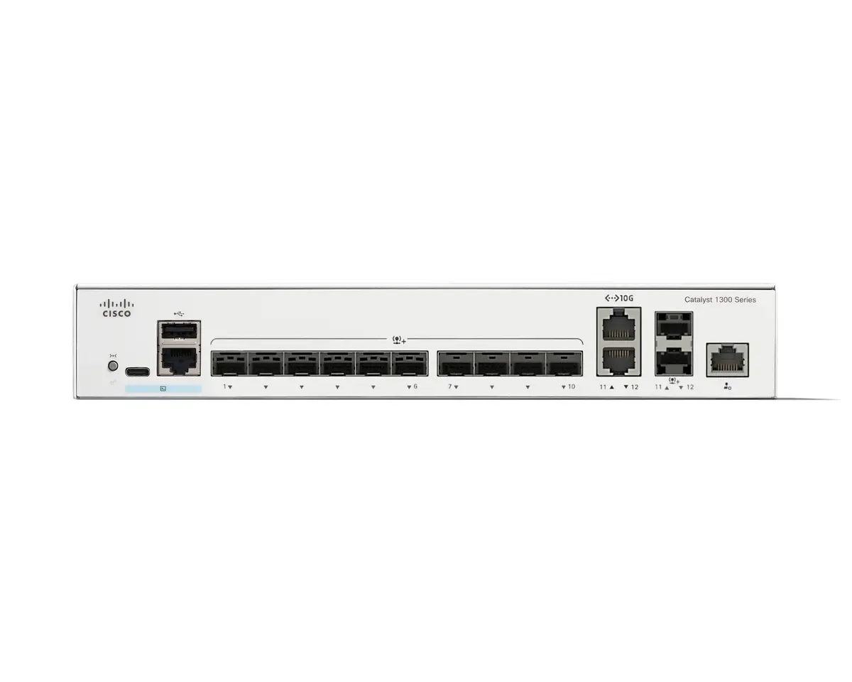 Cisco Catalyst C1300-12XS pārvaldāms slēdzis Photo 2