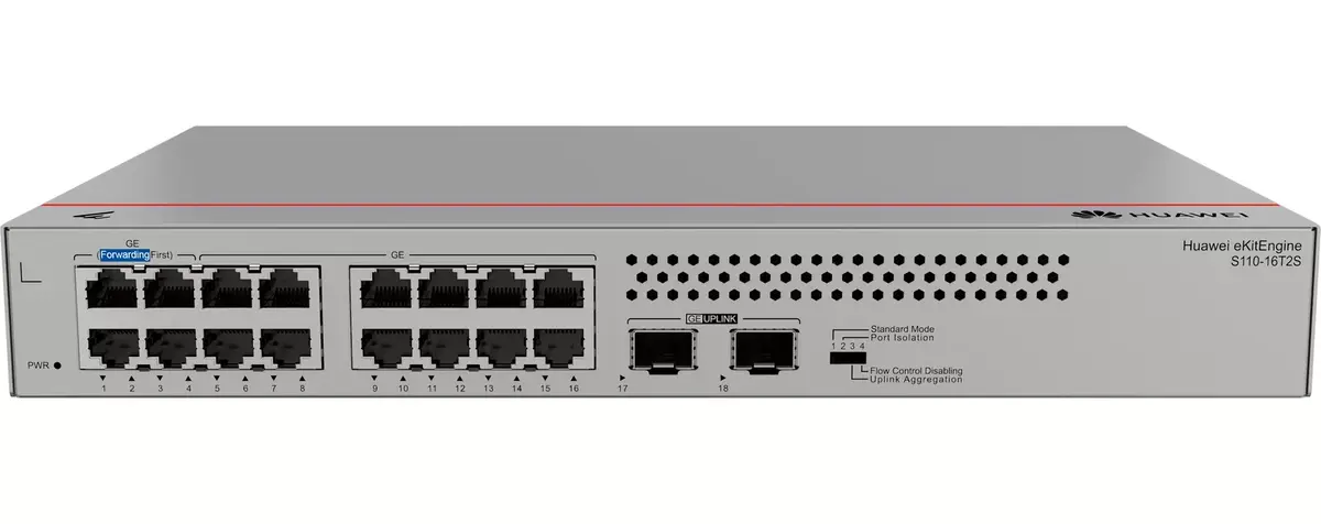 Коммутатор Huawei CloudEngine S110-16T2S Photo 4