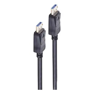 DisplayPort kabelis ShiverPeaks BS10-81045 3 m Melns