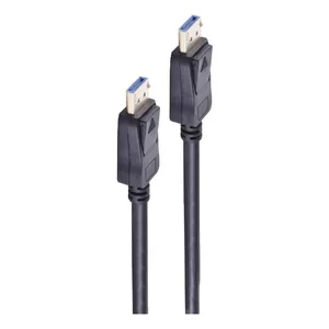 DisplayPort cable ShiverPeaks BS10-81015, 0.5 m, DisplayPort–DisplayPort, black, 6 mm diameter