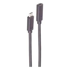 USB Cable ShiverPeaks BS13-44155 1.5m USB 3.2 Gen 2x2 Black