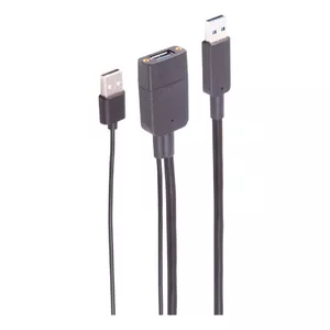 USB кабель ShiverPeaks BS30-37085 15м USB 3.2 Gen 2 Черный