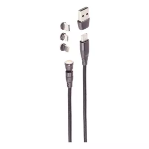 USB кабель ShiverPeaks BS14-19020 1 м USB A USB C Синий