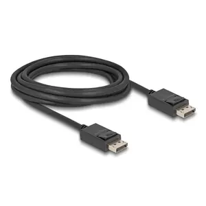 DeLOCK DisplayPort cable 16K 30 Hz 8K 60 Hz 40 Gbps 3 m