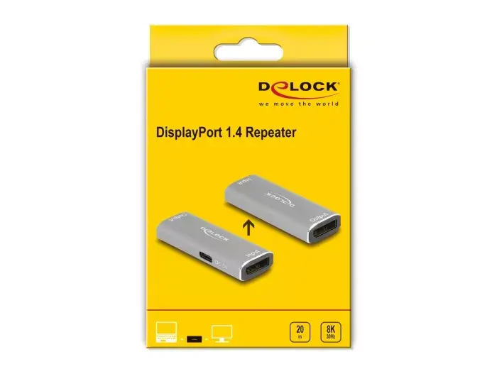 DeLOCK DisplayPort 1.4 Repeater 8K 30 Hz Photo 3