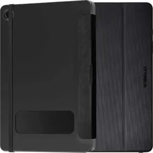 Tablet case OTTERBOX React Folio Series Black for Samsung Galaxy Tab A9+ (folio cover, protective shell)
