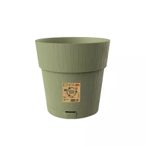 Кашпо stefanplast Ethica Ø25×25 см, зелёный