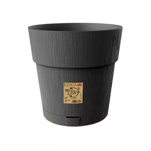 Flower pot stefanplast Ethica Ø30×29 cm, grey