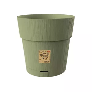 Puķupods stefanplast Ethica Ø30×29 cm, zaļš, plastmasa
