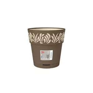 Flower pot stefanplast Gaia Ø20×19 cm, brown