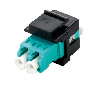 Fiber Optic Keystone Jack ROLINE LC Duplex Multimode OM3 21.17.0001