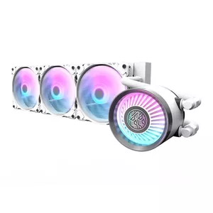 Darkflash CPU liquid cooler DN 360 White — 360mm radiator with RGB