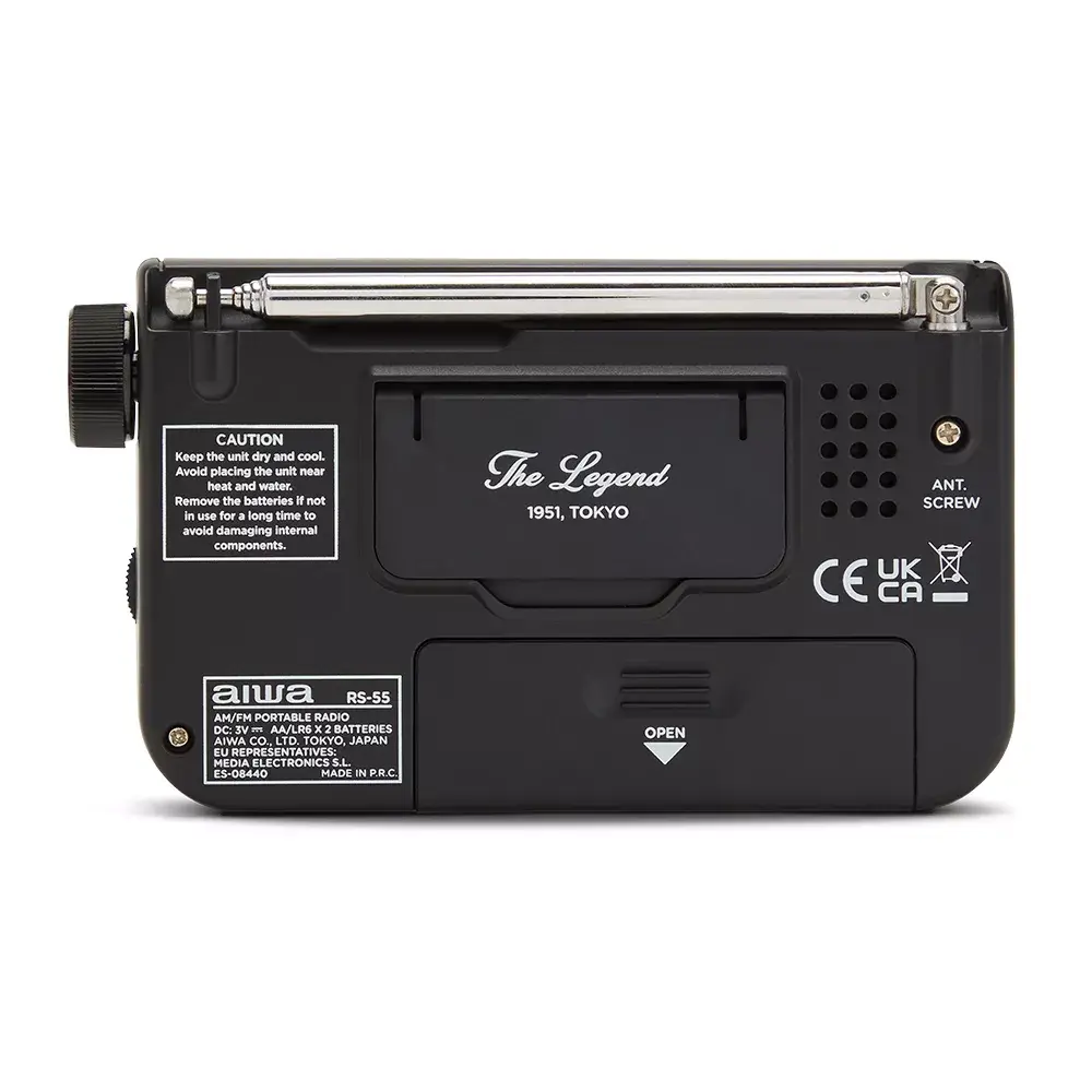 Персональное аналоговое радио aiwa RS-55BK Photo 9