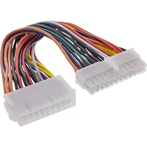 InLine Mātesplates barošanas adaptera kabelis 20 Pin female / 24pin EPS male 0.16m