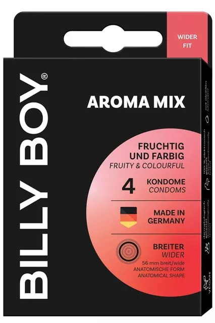 Prezervatīvi billy boy Aroma Mix 4