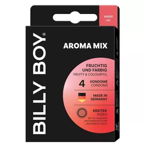 Презервативы billy boy Aroma Mix 4 шт – ароматизированные латексные, упаковка 4 шт