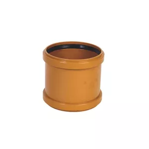Divstāvu savienotājs ar ierobežotāju, InstalPlast PVC 110 mm