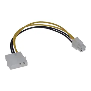 Barošanas kabeļa adapteris 5.25" / 4pin 12V 0.20m InLine 26632