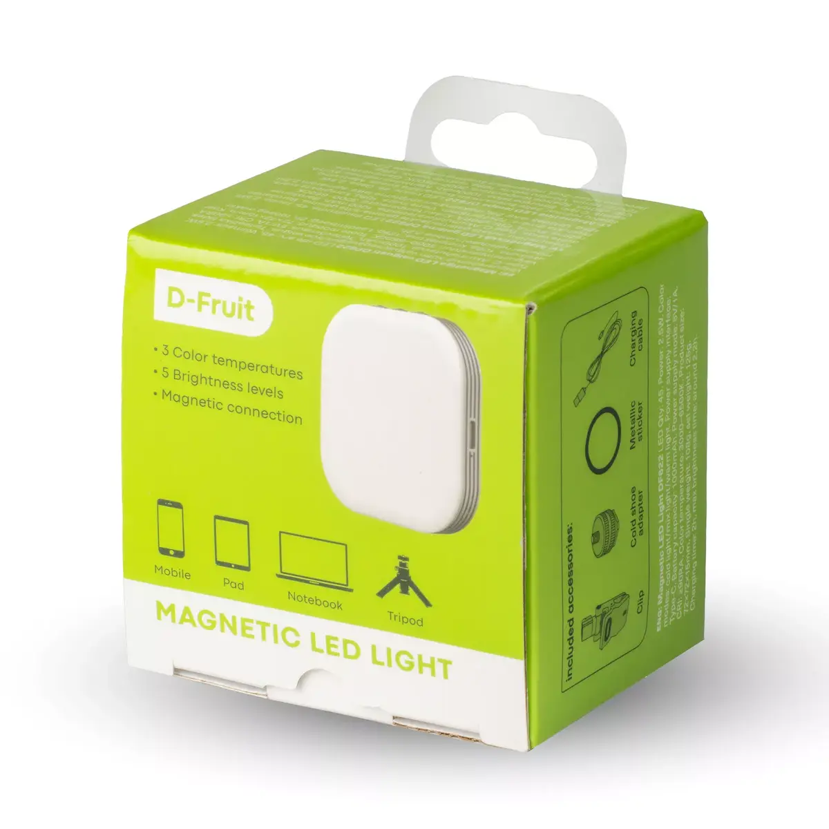 LED‑лампа D‑Fruit DF622 Magnetic 5W 3000K Photo 9