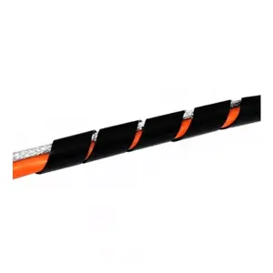 Kabeļu apvalks Tecline 690620S Melns 5 cm