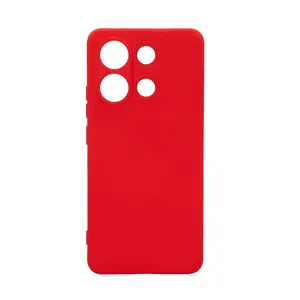 Silikona maciņš iLike priekš Xiaomi Redmi Note 13 4G — Nano Red