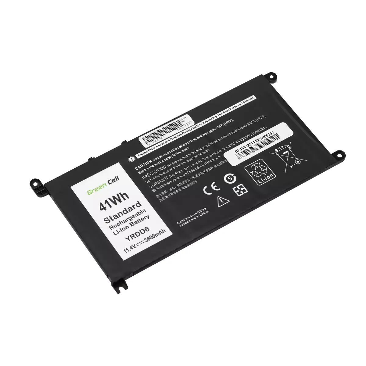 Аккумулятор Green Cell YRDD6 1VX1H для Dell Vostro Photo 2