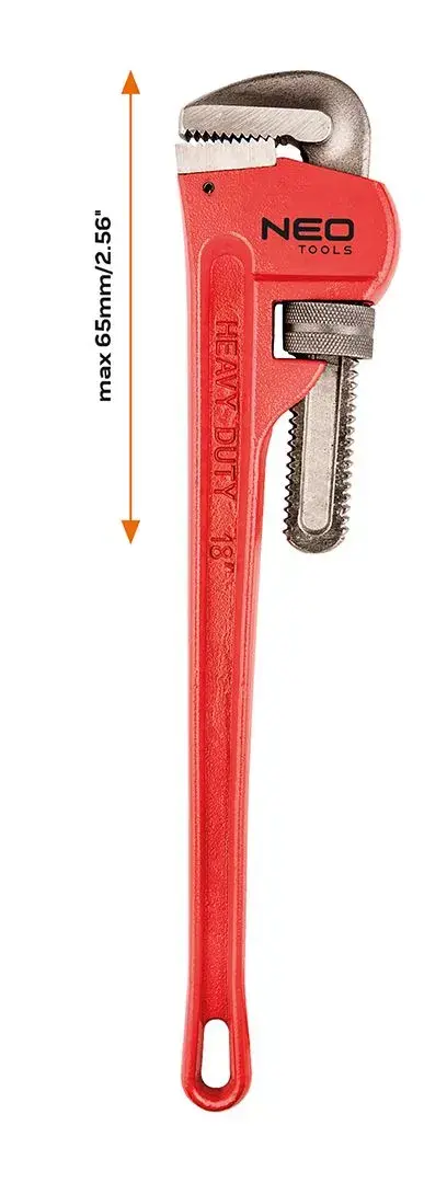 Pipe wrench NEO tools 02-418 Photo 5
