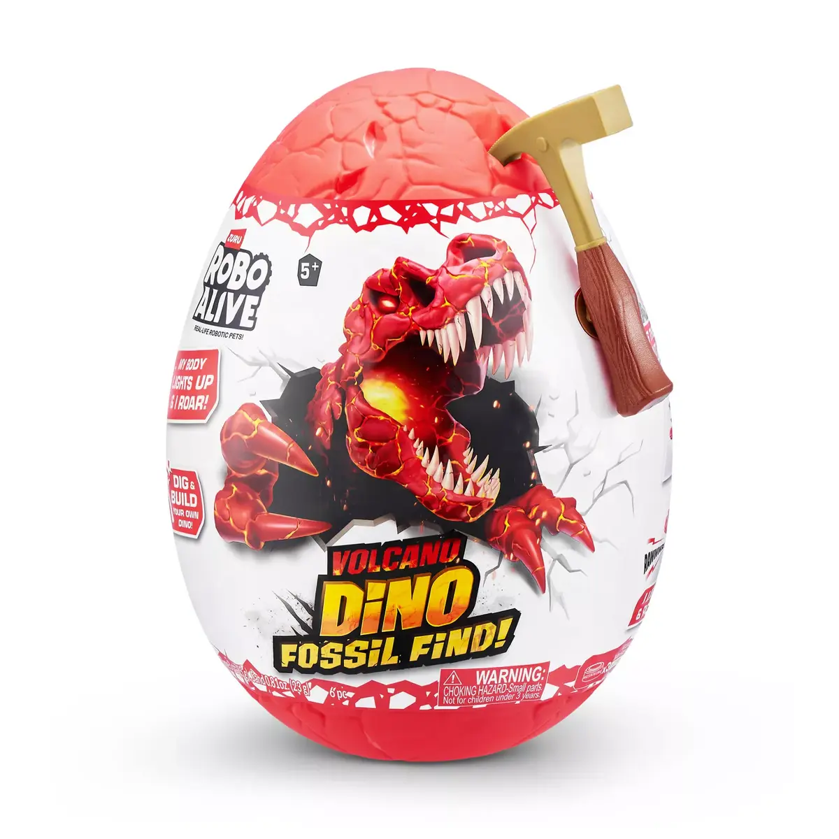 Zuru Robo Alive Volcano Dino Fossil Find — игрушка-динозавр Photo 2