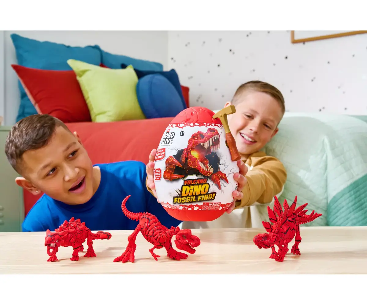 Zuru Robo Alive Volcano Dino Fossil Find — игрушка-динозавр Photo 9
