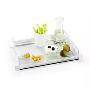 Electrolux E6RHES31 fridge/freezer part/accessory Shelf Transparent, White