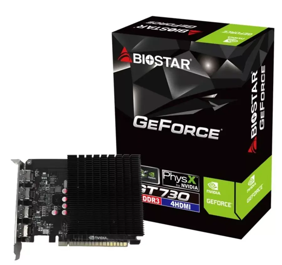 BIOSTAR GeForce GT 730 4 ГБ GDDR3 видеокарта Photo 2