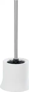 WC set Wenko 18751100 White — toilet brush and holder set, wall-mounted