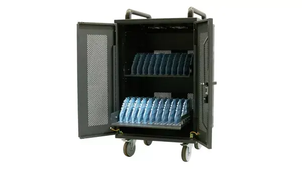 Portable device management cabinet Avtek International Avtek Charging Cart 20 Photo 2