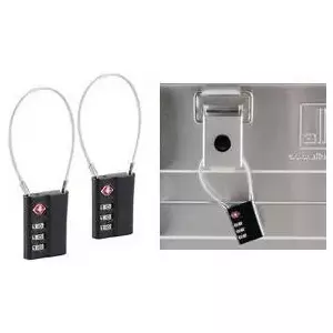 Allit AddOn Lock AluPlus 420012 серебристый — замок для ящиков и кейсов