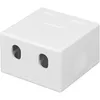 Izplatīšanas kaste Techly 2-Port Keystone Jack Surface Mount Box Photo 2