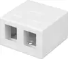 Distribution box Techly 2-Port Keystone Jack Surface Mount Box Photo 5