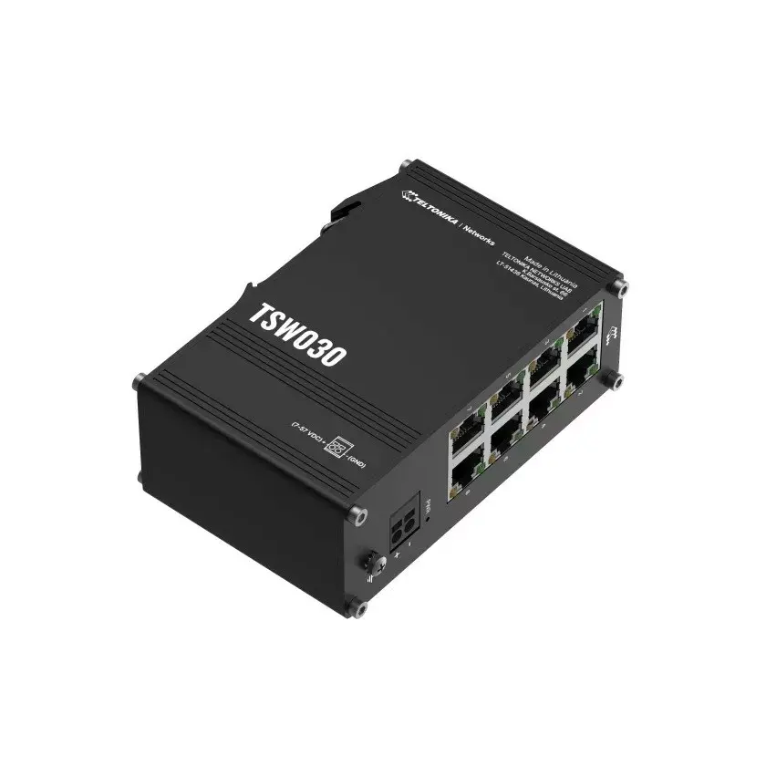Slēdzis Teltonika TSW030 8x RJ45 100Mb/s Photo 5