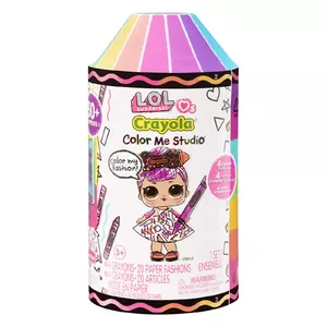 Mini lelle L.O.L. Surprise! Loves CRAYOLA Color Me Studio Daudzkrāsains
